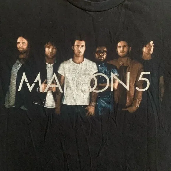 Maroon 5 2016 Tour Shirt - Picture 2 of 4